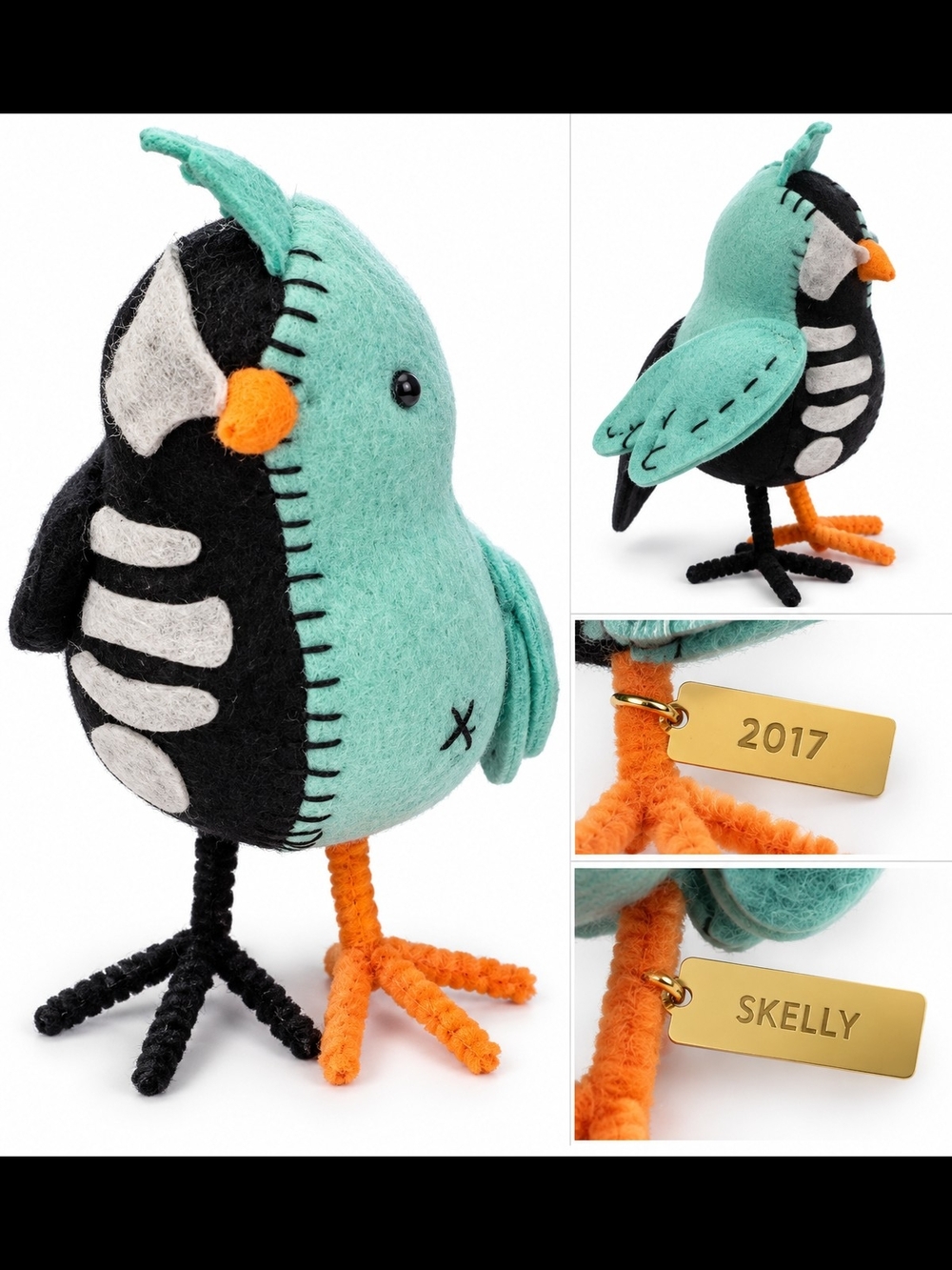 2017 ORIGINAL SKELLY Target Halloween Bird